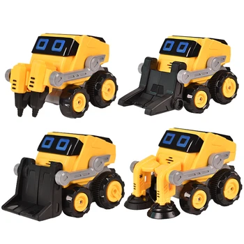 

JY01 Remote control Mini Engineering Alloy Car Tractor Toy Dump Truck Model Classic for Children Boy Gift 2020 new