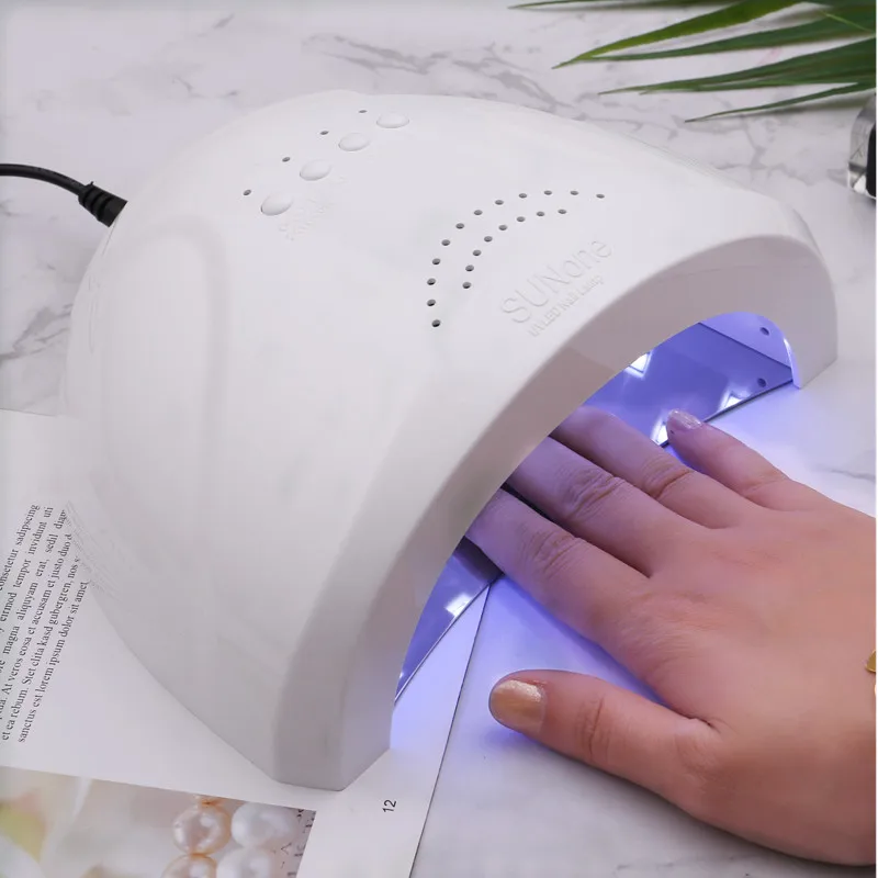 Лампа SUN ONE УФ/LED профессиональная для сушки ногтей сушилка с автоматическим