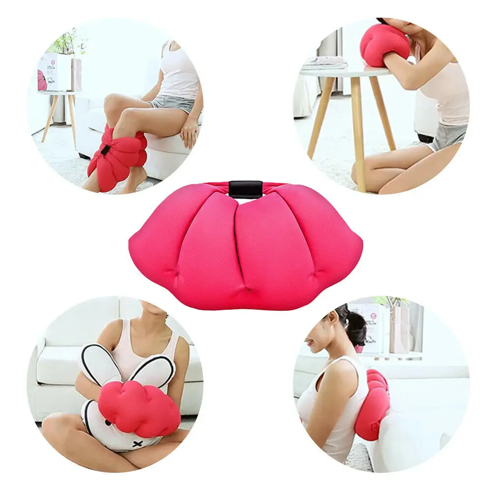1 Pair Foam Particles Warm Leg Cushion Nap Pillow Relieve Pain Massage Body Muscle Elastic