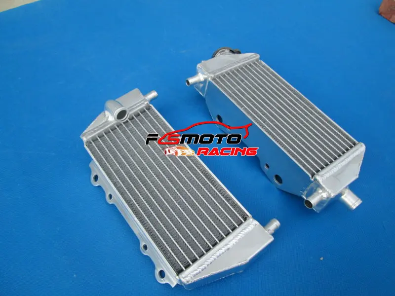 L& R для Kawasaki KX125 KX250 1994-2002 93 94 95 96 97 98 99 00 01 Полный алюминиевый Универсальный Радиатор