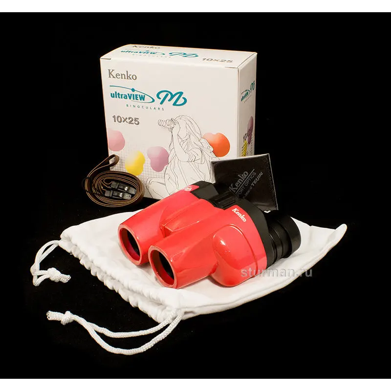 Бинокль KENKO ULTRA VIEW 10x25 FMC(RED