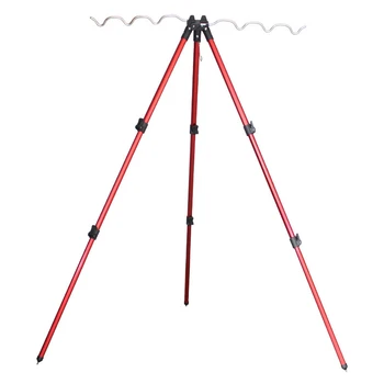 

Telescopic Fishing Rods Holder Collapsible Tripod Stand Sea Fishing Pole Bracket