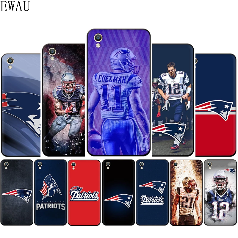 

EWAU New England Patriots Silicone phone case for OPPO R17 R15 F11 F9 Pro R11s A77 R11 R9s F9 F7 A73 A83 A59 A39 A5