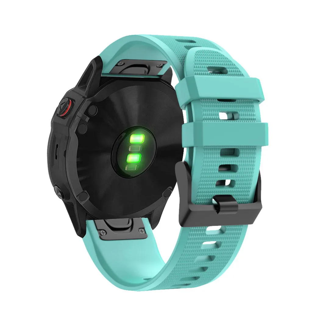 Быстроразъемный силиконовый сменный ремешок для часов Garmin Fenix 6/Fenix 6Pro Watch Quick Release силиконовый браслет Easyfit