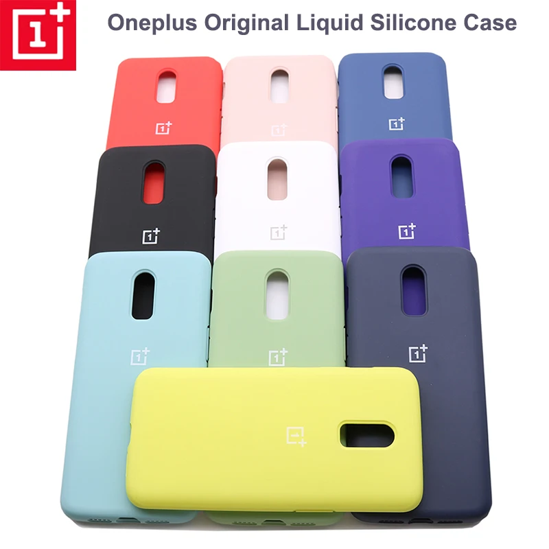 pouch mobile Original Oneplus 6 6T 7 7T 8 8T 8 Pro Soft liquid silicone case For One plus 7 Pro 7T Pro Nord slim soft back cover 10 colour samsung flip cover