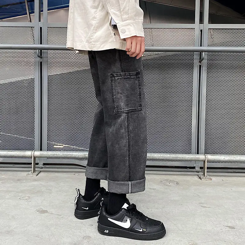 street hip hop collages casual jeans