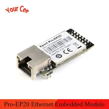 

EP20 Eport Pro-EP20 Linux Network Server Port TTL Serial to Ethernet Embedded Module 3.3V TCP IP Telnet Modbus MCU 2MB Flash