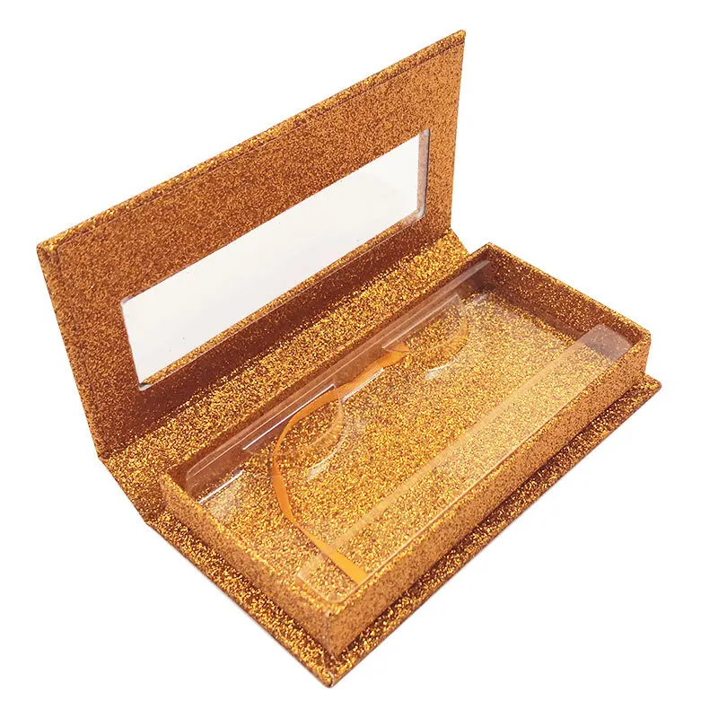 B style Wholesale New 3D Mink Eyelashes Boxes False Eyelash Packaging Box A Pair Of Eyelash Box Fine Mount Eyelash Gift Box - Цвет: B style