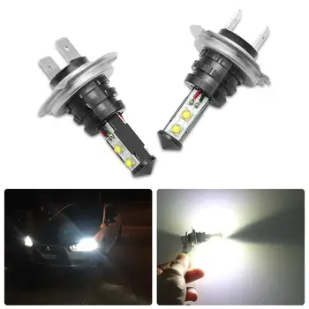 

2 Pcs Car Bright Fog Light Bulb H7 H4 H8 HB3 Led Head Lamp For VW Polo Passat b5 b6 b7 b8 Golf 4 5 6 7 T4 T5 Touran