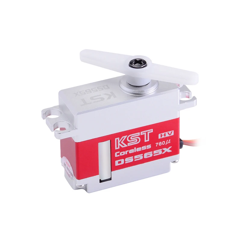 KST Servo DS565X 760us 6,0 кг Крутящий момент HV 6,0-8,4 V без сердечника цифровой сервопривод для 450-500 RC вертолет хвост