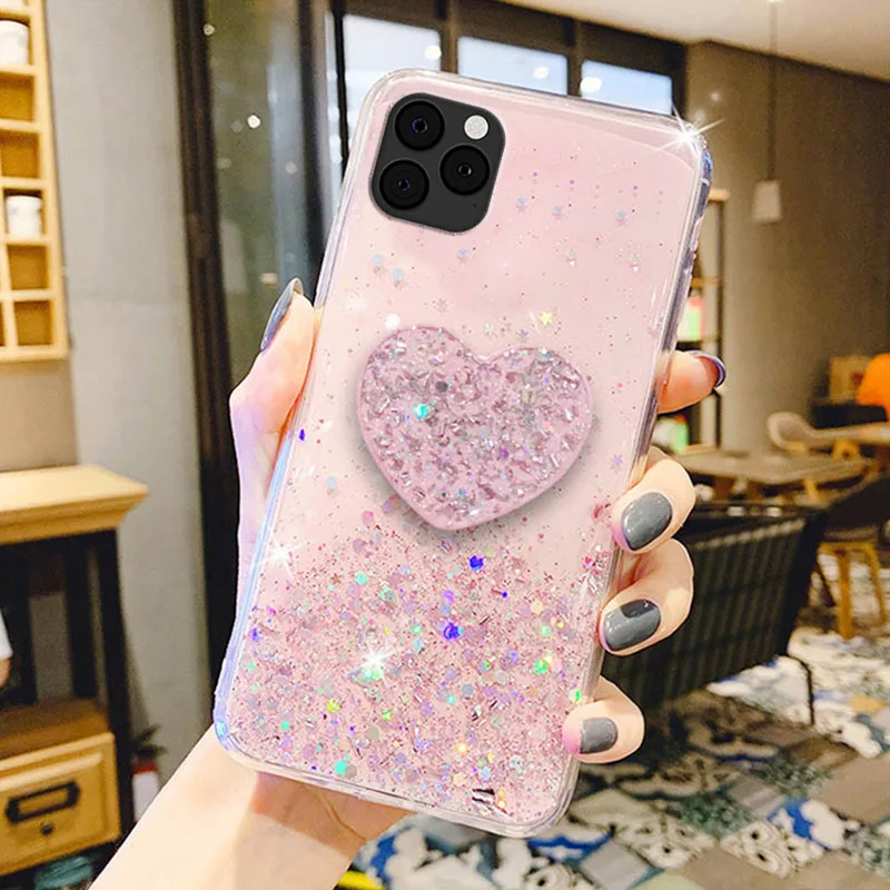 Skirtas Xiaomi Mi 11T Pro 11 Lite Ultra Case Blizgantis dangtelis Xiaomi Redmi Note 10 9 8 7 11 Pro 10S 9S Poco X3 NFC M3 M4 Pro F3_voghion.com