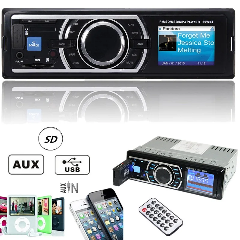 Mp3-плеер Автомобильный MP3 Премиум Hands-Free Bluetooth lcd экран 12V
