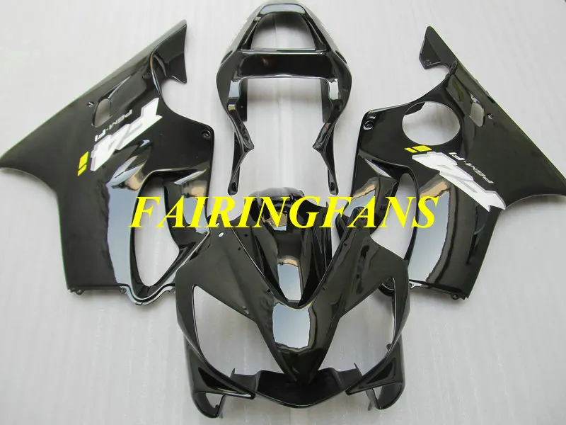 Инжекторный комплект для HONDA CBR600F4I 01 02 03 CBR600 F4i 600F4I 2001 2002 2003 глянцевый черный Обтекатели на кузов+ подарки HV13