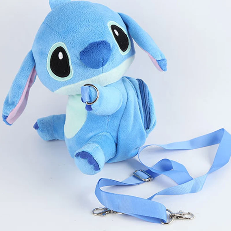Плюшевая сумка Disney Stitch рюкзак с Микки Маусом для детей Детский девочек детские