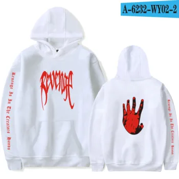

Creative Revenge XXXTentacion Hoodie Sweatshirt Men Women Pullover Streetwear Sudadera Hombre Harajuku Male Hood Crewneck