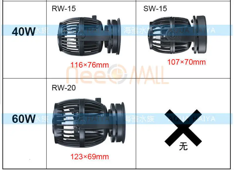 Jebao морской аквариум Беспроводной волны чайник насос SW-2 SW-4 SW-8 SW-15 RW4 RW8 RW15 RW20 Коралл цилиндр аквариума Водолей Марино