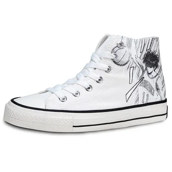 

Men shoes 2019 new fashion casual students white board shoes men trend of breathable canvas shoes men sneakers zapatos QDb-7004