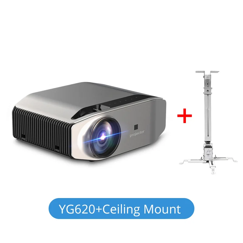 Everycom YG620 Full HD Projector Native 1080P Proyector YG621 Wireless WiFi Multi-Screen VGA USB LED Movie Beamer Home Theater projector mobile Projectors