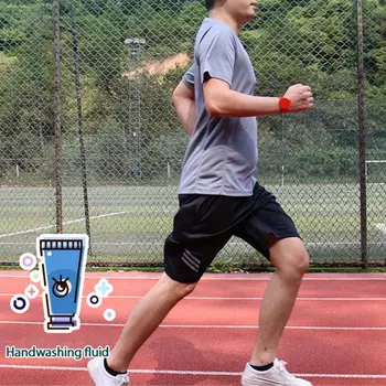 

Portable Sanitizer Bracelet Silicone Disinfectant Wristbands Sanitizer Bracelet Suncream Lotion Dispenser Kids Outdoor Cleaning