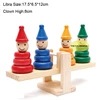 Clown balance toy