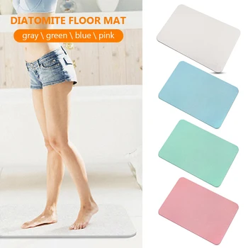

Non Slip Floor Mat Diatomite Mud Bath Mat Kits Household Bathroom Accessories for Bathroom Entrance Doormat Carpet