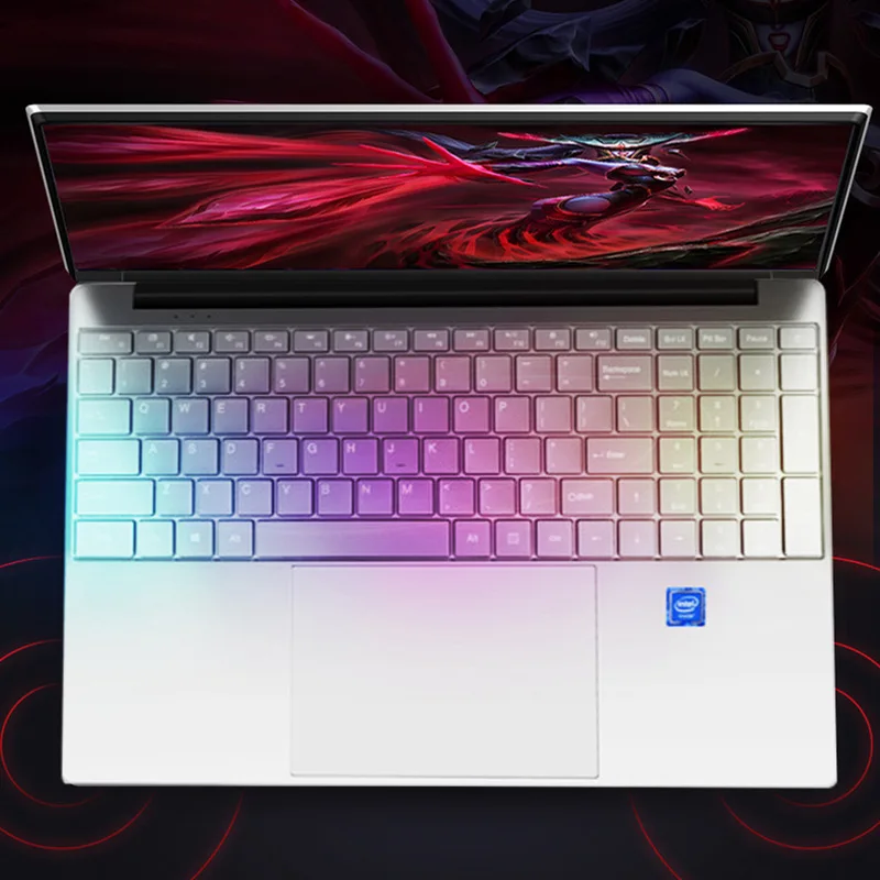

15.6-inch Laptop I3 Quad-core Ultra-Thin Game Business Students Learning Hand This Customizable