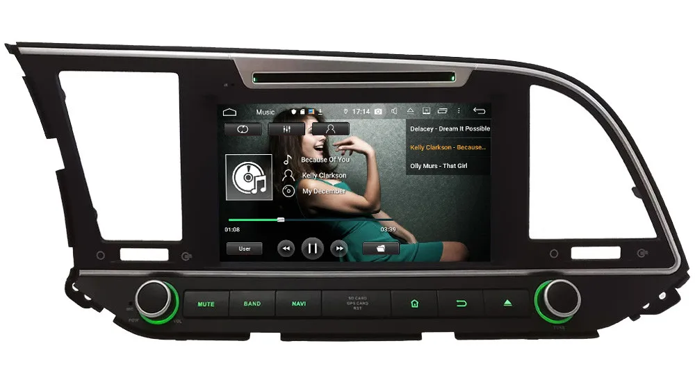 Flash Deal Klyde IPS 4G Android 9.0 Octa Core 4GB RAM 64GB ROM DSP BT Car DVD Multimedia Player Radio For Hyundai Elantra Avante 2016-2019 5