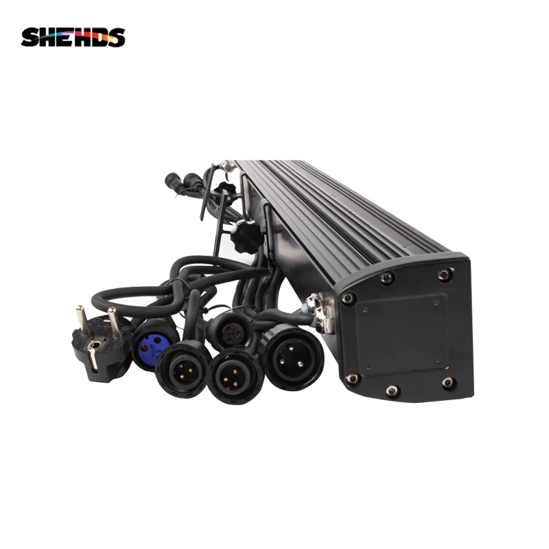 SHEHDS водостойкая настенная шайба 18x12 Вт RGBW светодиодный прожектор светильник для бегущей лошади наземный задний светильник длинная лампа для улицы