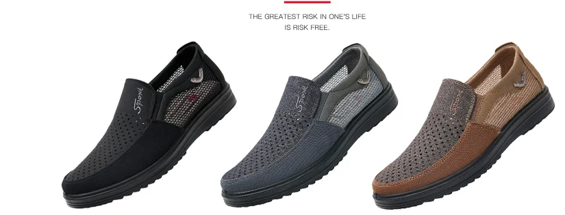 Мужские лоферы из сетчатой ткани с круглым носком; легкая дышащая обувь с блестками; обувь на толстой подошве; Цвет верблюжий, серый, черный; большие размеры 48-38; одежда для отца