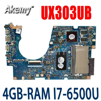 شراءUX303UB اللوحة الأم لأجهزة الكمبيوتر المحمول ASUS Zenbook UX303UB UX303U اللوحة الرئيسية الأصلية 4GB-RAM I7-6500U GT940M-2GB
