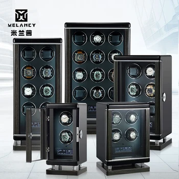 

High-End Wood Watch Winders Fashion Automantic Self Winding Mechanical Watch Winder Watch Storage Display Gift Boxes