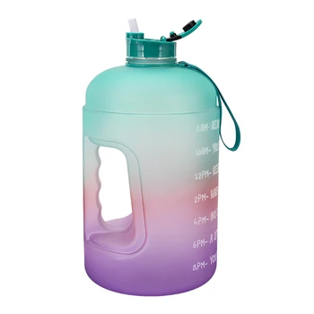 

3.78L Sport Water Bottle Super Large Capacity Plastic Outdoor Fitness Water Kettle with Scale XHC88