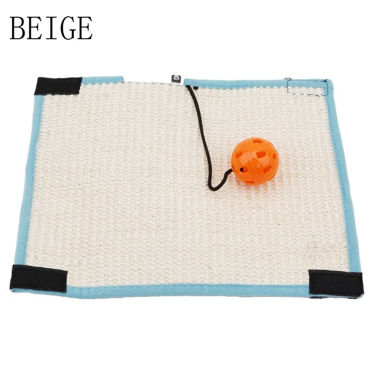 Beige ball type Доска-планшет для кошек, игрушки для кошек, когтеточки для домашних животных, гофрированная бумага, коврик для кошек, шлифовальный скребок для ногтей, матрас - Цвет: Beige ball type
