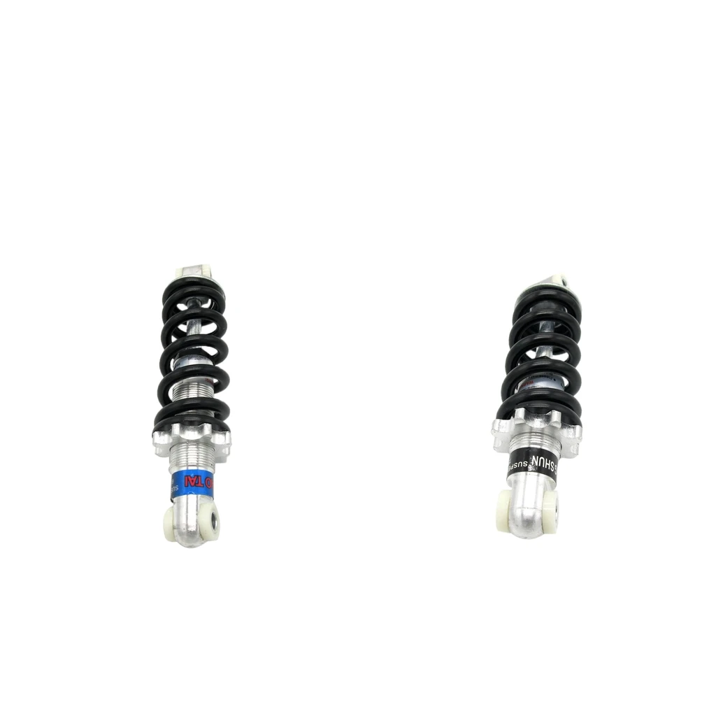 2 Pcs. Motorcycle Shock Absorber Struts, Aluminum, 170mm+ 150mm