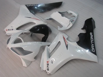 

for Triumph 675 2012 Body Kits for Triumph 675 2010 Abs Fairing Daytona 2009 - 2012 Fairing Black White