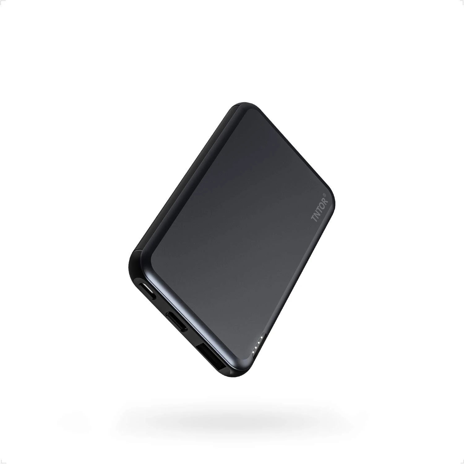 cargador portátil, externa de teléfono móvil ultrafina de 5000mAh, diseño de carcasa de aluminio para iPhone y Android|Baterías recargables| - AliExpress