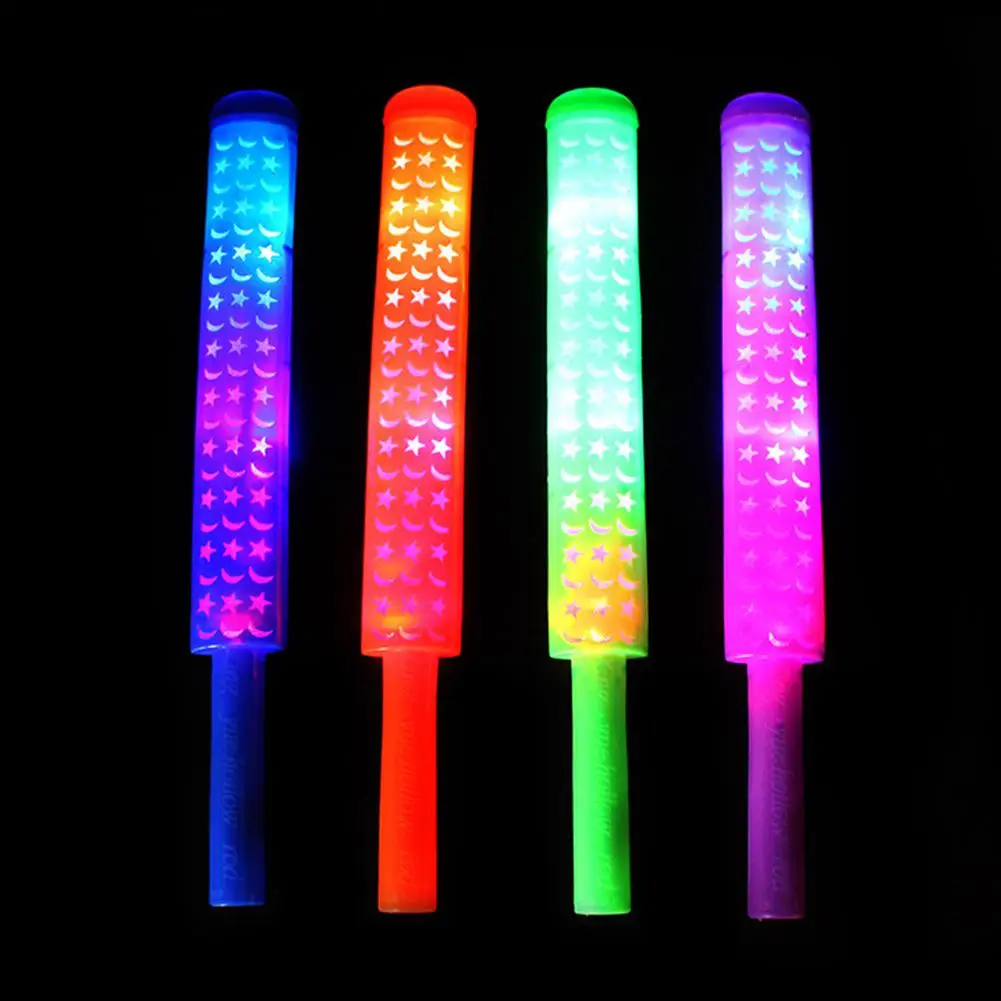Пустая звезда ручной мигающий LED светящаяся палочка детская игрушка вечерние