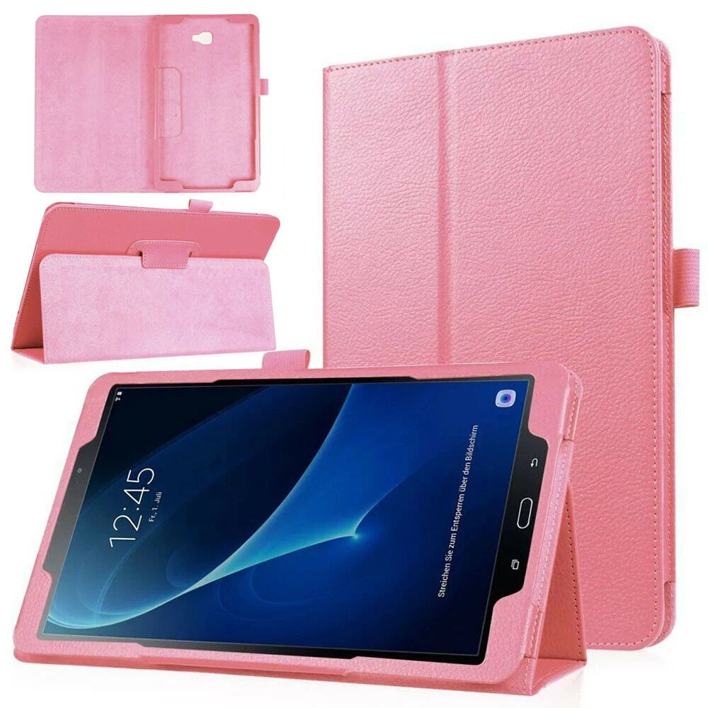 Case for Samsung Galaxy Tab E NOOK 9.6'' SM-T560 Tab E Verizon SM-T567V Cover PU Leather Flip Stand Cover Tablet Protective Case (30)