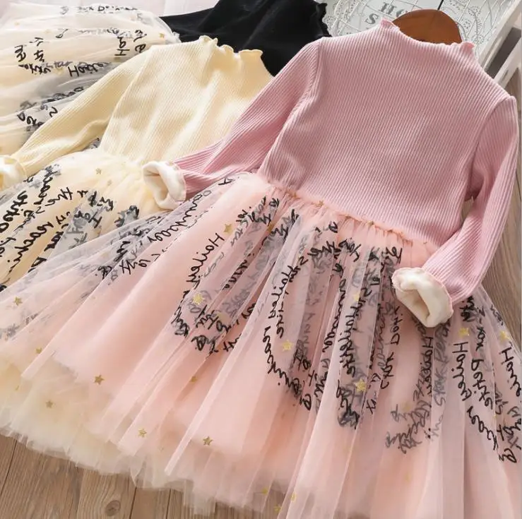 Новинка; плотное платье-пачка принцессы с блестками; рождественское платье для маленьких девочек; зимние вечерние Детские платья на свадьбу для девочек; ; Одежда для девочек