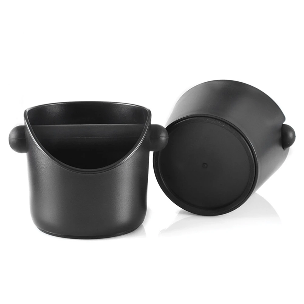 

ABS Coffee Knock Box Espresso Grounds Container Bucket For Barista Non-slip Base Kitchen Bar Accessories Grind Dump Waste Bin