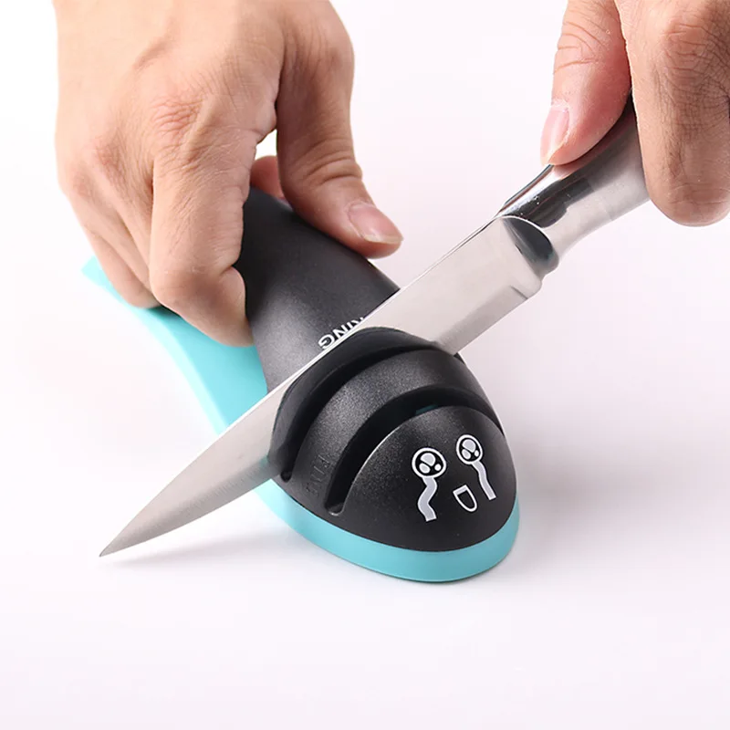

Cute Mini Sharpener Kitchen Fast Multi-function Whetstone Creative Kitchen Gadget Convenience