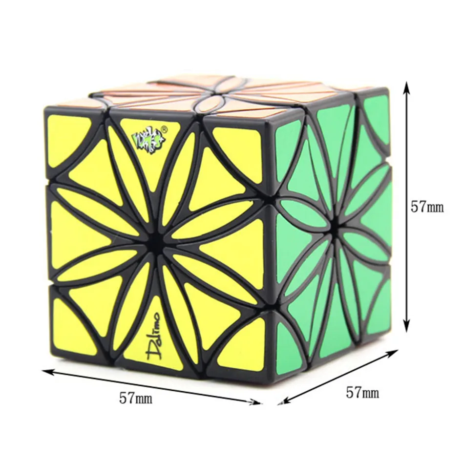 LanLan Magic Flower Strange-shaped Magic Cube Speed Puzzle Petal Cubes Birthday Gift Educational Toys For Kids Children Grownups 6
