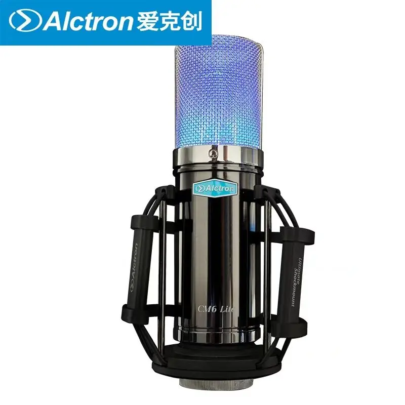 Alctron CM6 Lite Большая диафрагма FET прямая трансляция конденсаторный микрофон компьютер Запись микрофон для студии, вещания, онлайн live