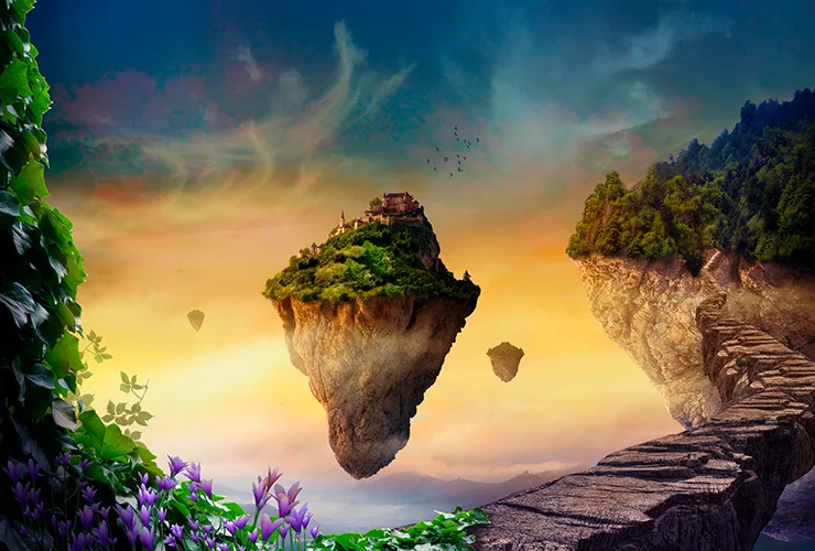 Stairs To Floating Island