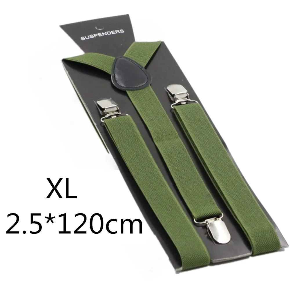 Army green-120cm Подтяжки для родителей и детей черного, зеленого, желтого цвета, для мужчин, женщин, мальчиков и девочек, эластичные регулируемые Детские подтяжки, аксессуары унисекс - Цвет: Army green-120cm