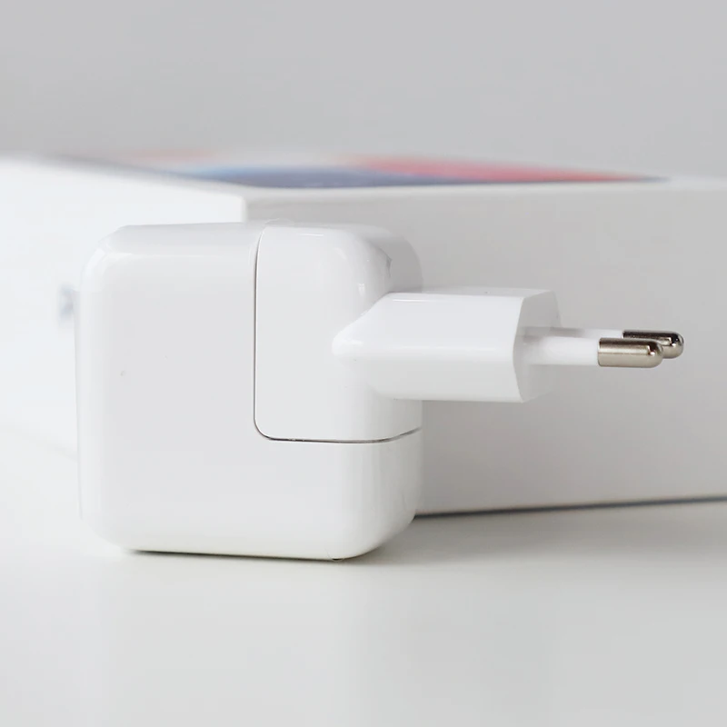 Подлинный Apple USB адаптер питания EU/US Plug 12 W/10 W Apple настенное зарядное устройство AC/DC 12 W/10 W для Iphone 7/8/X/XS MAX IPAD 6/7 Pro