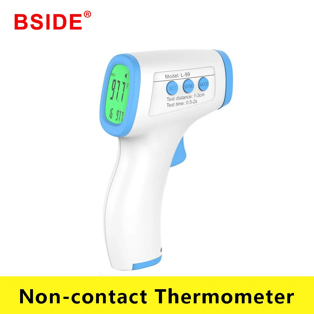 BSIDE Инфракрасный цифровой Бесконтактный ИК инфракрасный Лоб термометр лазерный