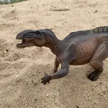 Новые товары полки модельные фигуры динозавров животных модель игуанодон модель костюм шагающего динозавра Модели с рисунками животных