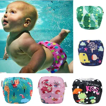 

Fashion Lovely baby girl boys Diaper Toddler Baby Boy Girl Swim Diapers Reuseable Adjustable for Baby Swimming Lesson H5