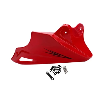 

Red Engine Protector Guard Cover Under Cowl Lowered Low Shrouds Fairing Belly Pan for Honda MSX 125 2013 2014 2015